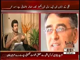 Asad Umar Exclusive Interview in Assignment (16th June 2014)