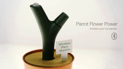 Installation du Flower Power de Parrot. Les objets connectés avec Orange