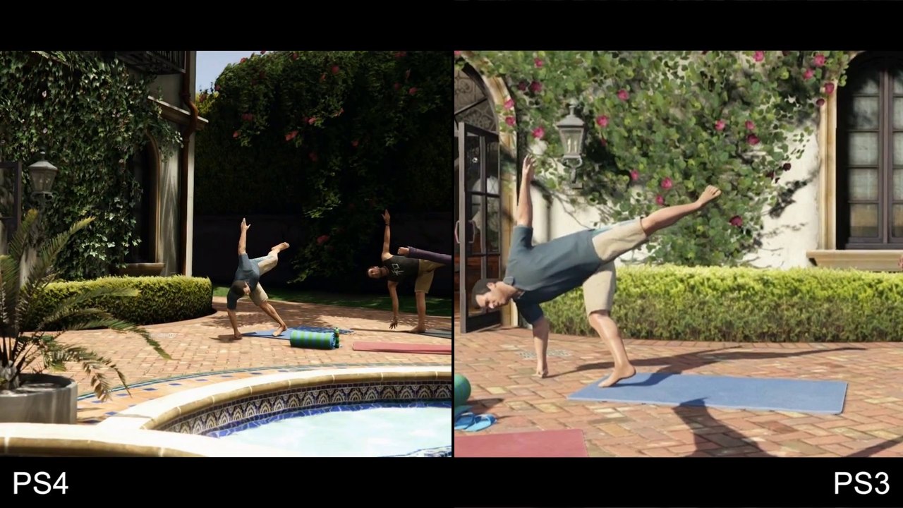 Comparaison GTA V PS3/PS4