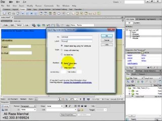 dreamweaver CS6 Tutorials part 53