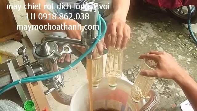 máy chiet rot mat ong, may chiet rot dich long 1 voi, may chiet rot ruou