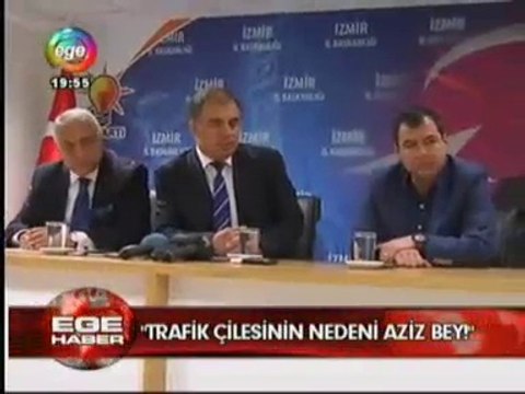 İzmir Büyükşehir Belediye Meclisi Ak Parti Grup Başkan Vekili Bilal Doğan Ulaşım Sorunlarına Öneriler Sundu
