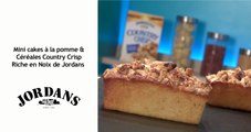 Recette de Mini cakes à la pommes et aux céréales Country Crisp de Jordans - 750 Grammes