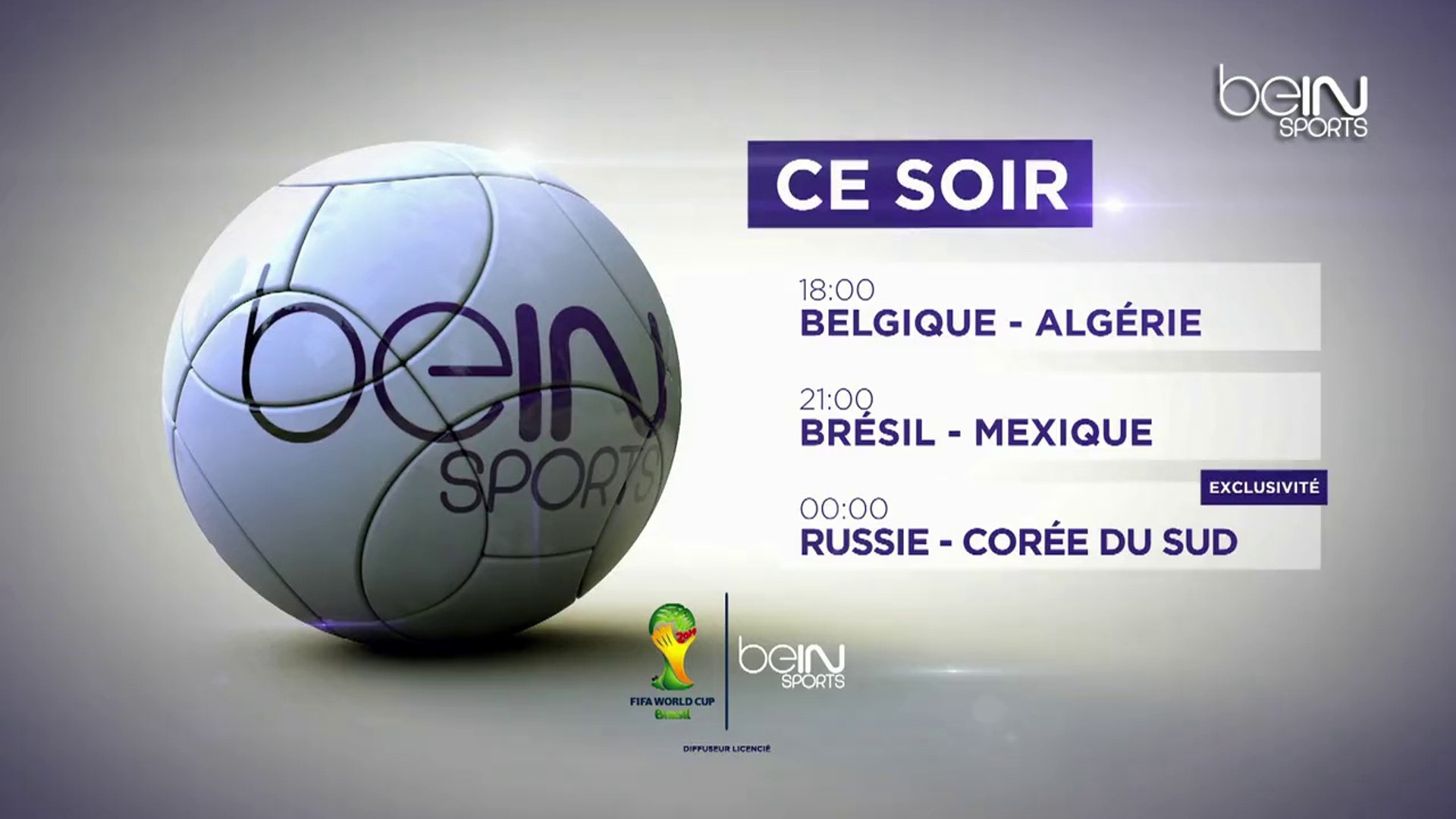 Aujourd'hui en direct sur beIN SPORTS 1 - Vidéo Dailymotion