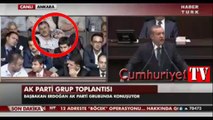 Tayyip Erdoğan grupta konuştu onlar uyudu