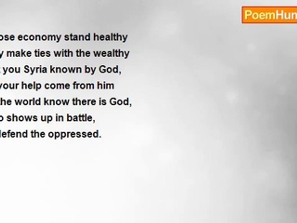 Judith Alekadala - Cry To The Lord Syria