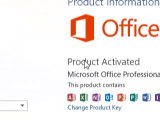 Microsoft office 2013 professional plus Product ID and Product Key