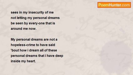 erie morgan - My Personal  Dreams