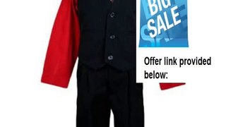 Best Deals Black N Bianco Baby-Boy's Vest Suits Pinstripe Shirt Review