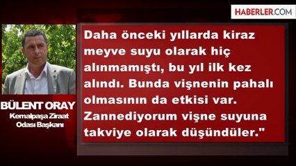 Sezonu 8 Liradan Açan Kiraz, 45 Kuruşa Kadar Düştü
