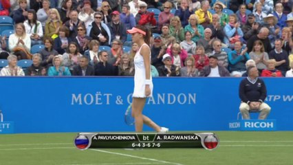 Eastbourne, la Radwanska salta ancora al primo turno