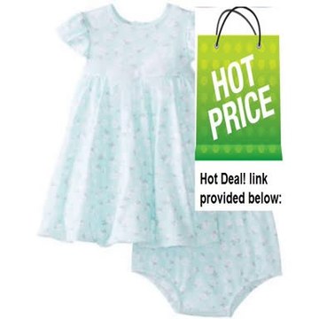 Best Deals Little Me Baby-Girls Newborn White Flower Dress Set Review