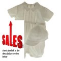 Best Deals Sarah Louise Baby-Boys Christening Baptism Romper Outfit with Hat Review