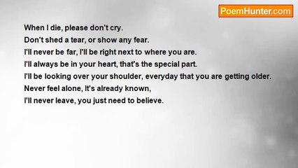 Nicholas Boone - When I Die