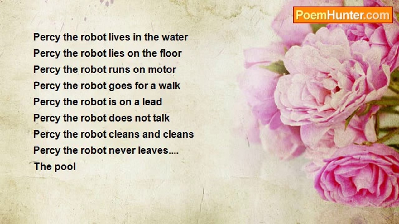 Harriet James - Percy The Robot