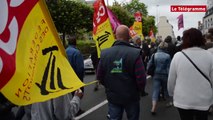 Saint-Brieuc. 60 salariés de la SNCF manifestent