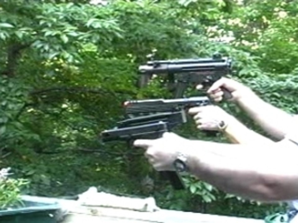 Airsoft MP5K - Beretta Robocop - Uzi Pis