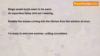 wabi sabi - Cucumber