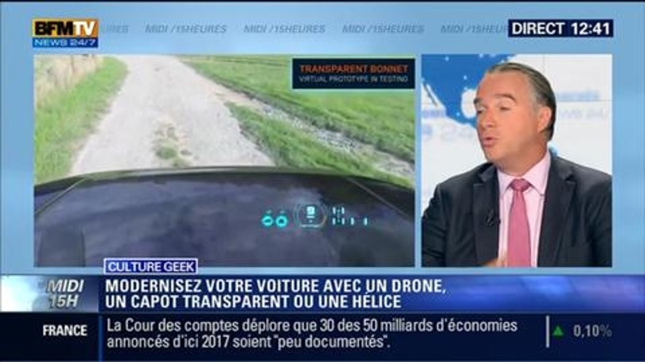 Culture Geek: Drones, capots transparents, de nouveaux équipements pour nos voitures – 17/06