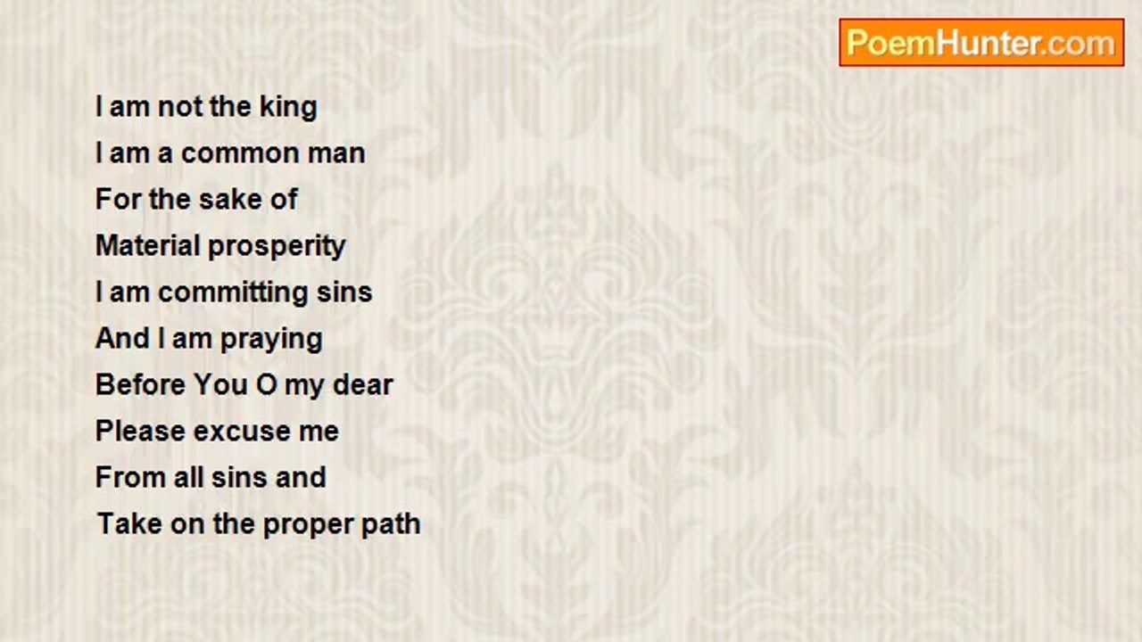 gajanan mishra - I am not the king
