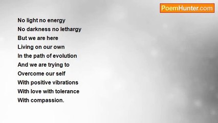 gajanan mishra - No light no energy