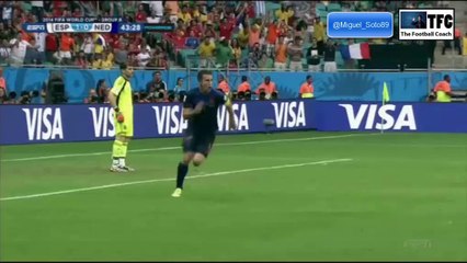 Análisis 1º gol que encaja España contra Holanda