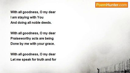 gajanan mishra - With all goodness