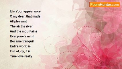 gajanan mishra - Your appearance