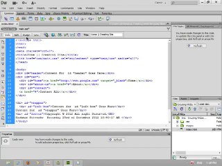 Creating Website Dreamweaver CS6  09