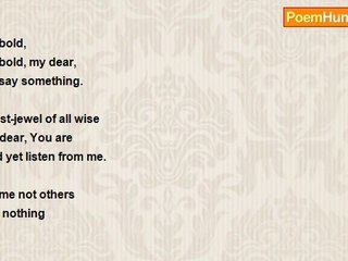 gajanan mishra - Be Bold To Say Something