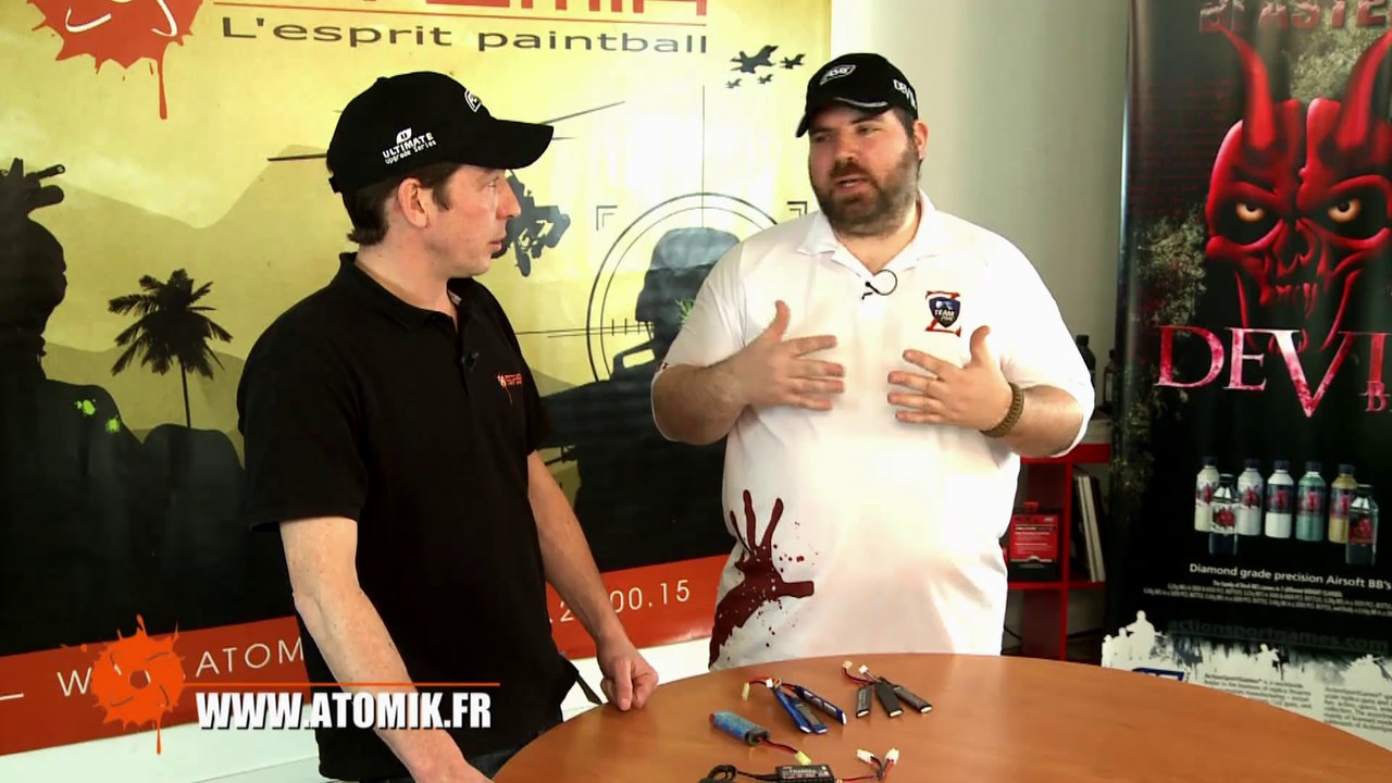 Les batteries airsoft Par sebastien d'ASG