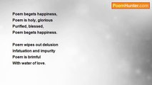 gajanan mishra - Poem Begets Happiness