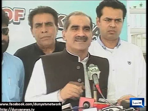 Dunya News - Tahirul Qadri tried to create anarchy, mischief: Kh Saad Rafique