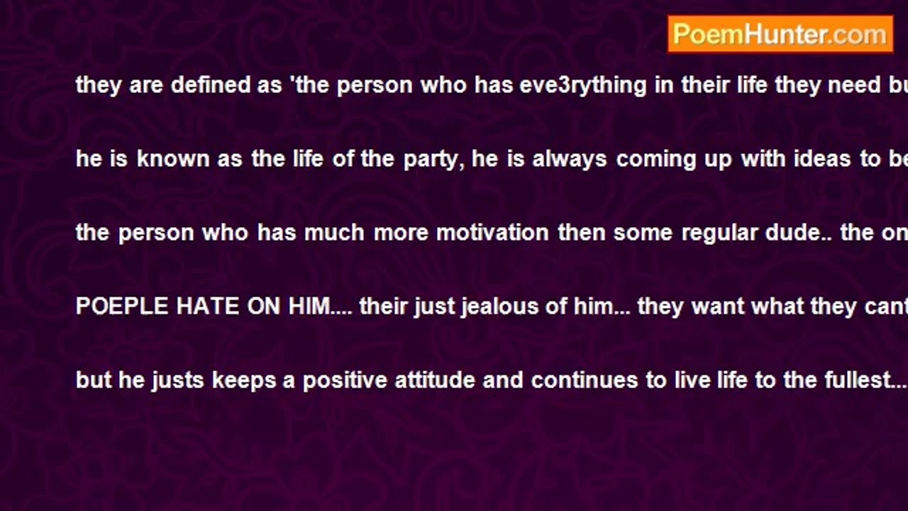 jay vanness - what makes 'the one/that dude'? ! ? !