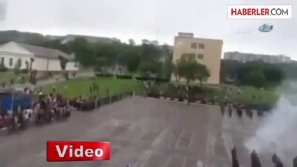 Zırhlı Araç Askeri Böyle Ezdi