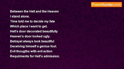 Sagar Shelar - Between the Hell and the Heaven