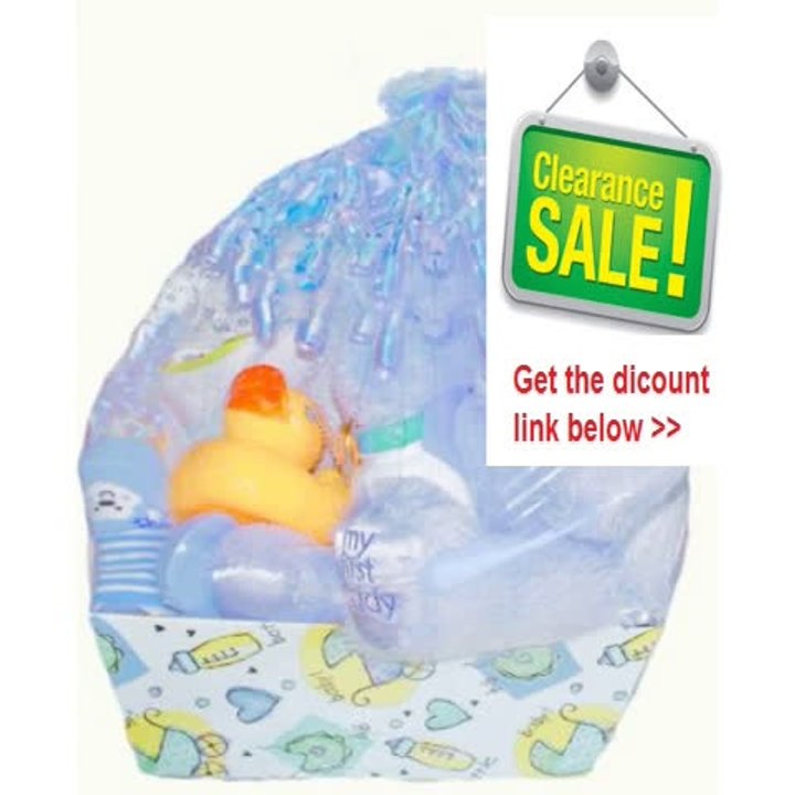 Best Deals Baby Boutique� 'Sleepy Time' Boy's New Baby Gift Basket, Blue Review