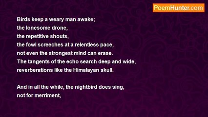 Ben Clark - Birds Keep A Weary Man Awake;