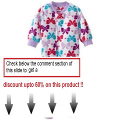 Best Deals Vitamins Baby Baby-Girls Infant Bow Print Footed Pajama Review