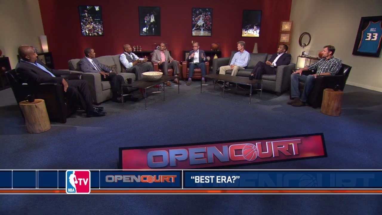 Open Court   Men Played in the 80's    NBA