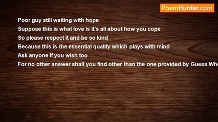 Guess Who - Waiting for LOVE