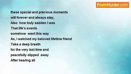 Angel A. Lockwood - A Letter to my dear friend