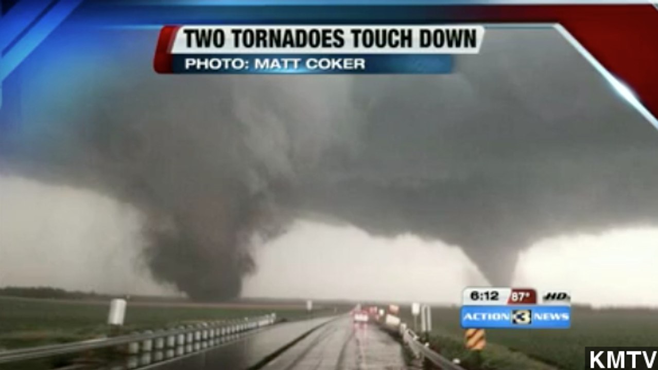 Deadly Twin Tornadoes Rip Through Nebraska Town