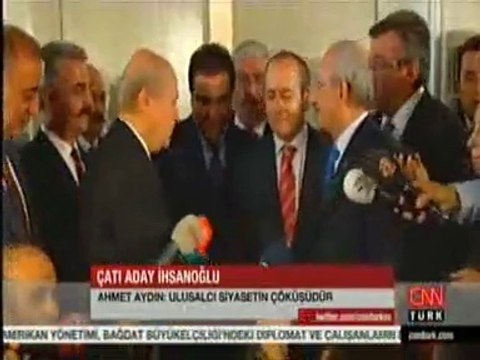Ak Parti Grup Başkanvekilleri Ahmet Aydın Ve Belma Satır, CHP Ve MHP’nin Köşk İçin Ekmeleddin İhsanoğlu'nu Aday Göstermesini Değerlendirdi