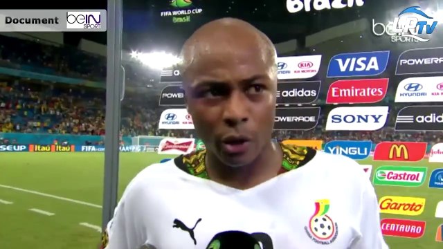 Ghana-USA : la réaction d'André Ayew