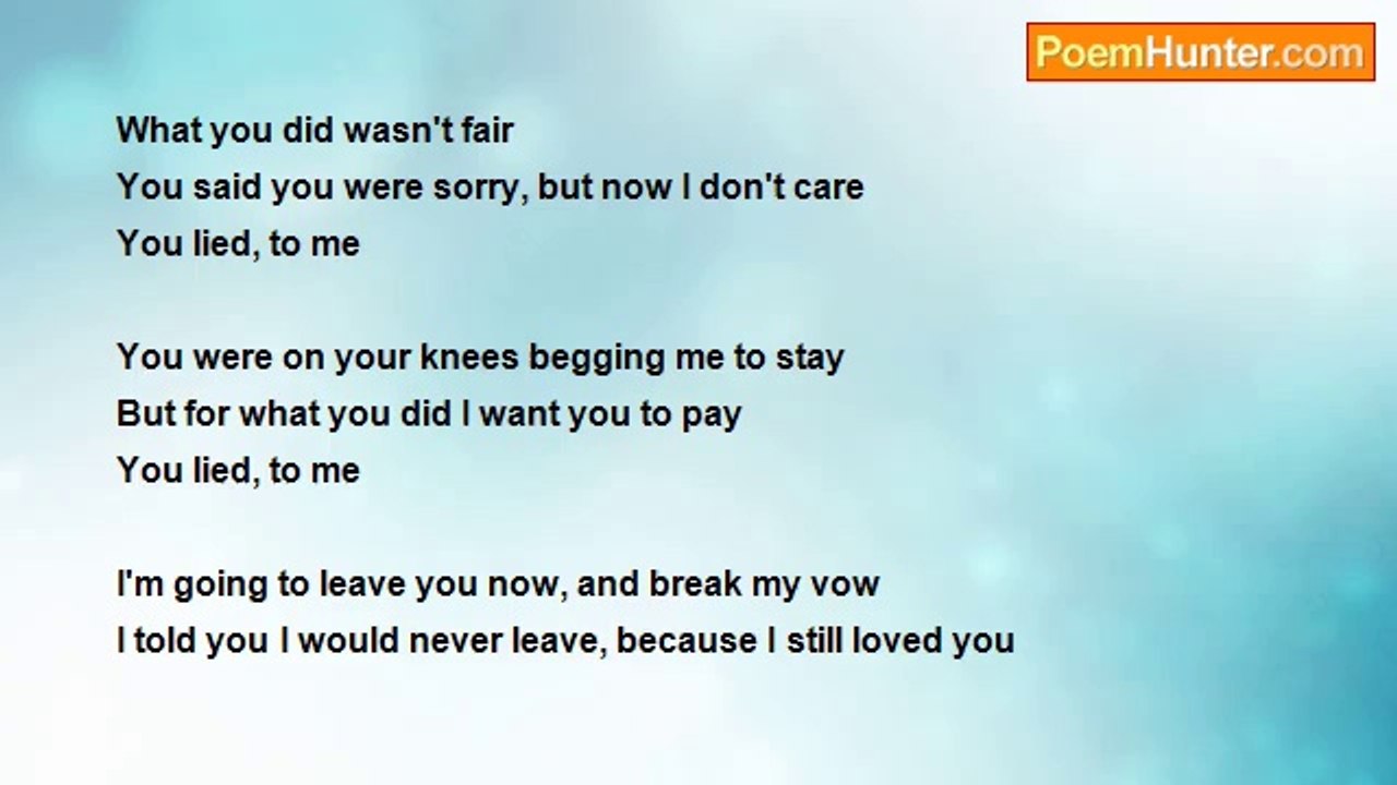 Shelly 945 - You Lied To Me