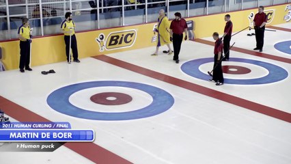 Insane Human Curling by BIC Flex 3