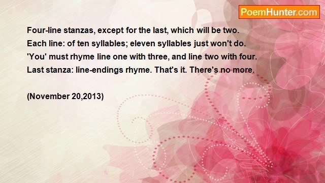 Bri Edwards - A Sonnet, Defined...... [as per Paul Brookes; NOT in sonnet form]