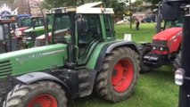 Valenciennes : la manifestation des agriculteurs bloque une entrée de la ville