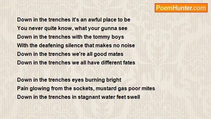 Beth White - Down in the trenches